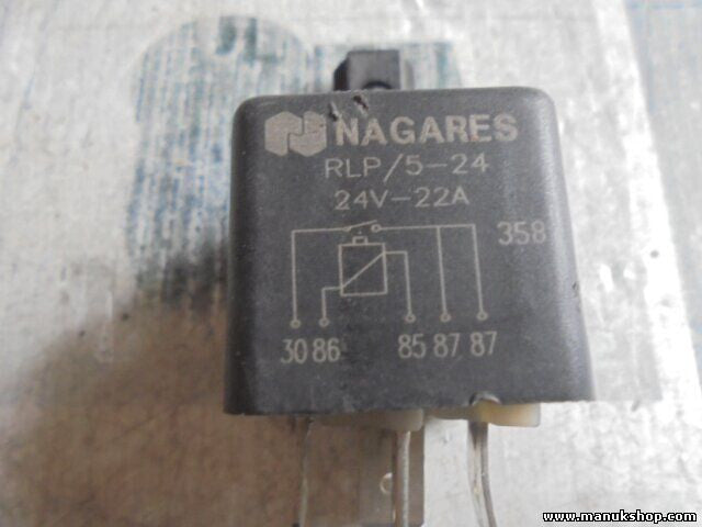Relais NAGARES RLP/5-24 RLP524 24V-22A