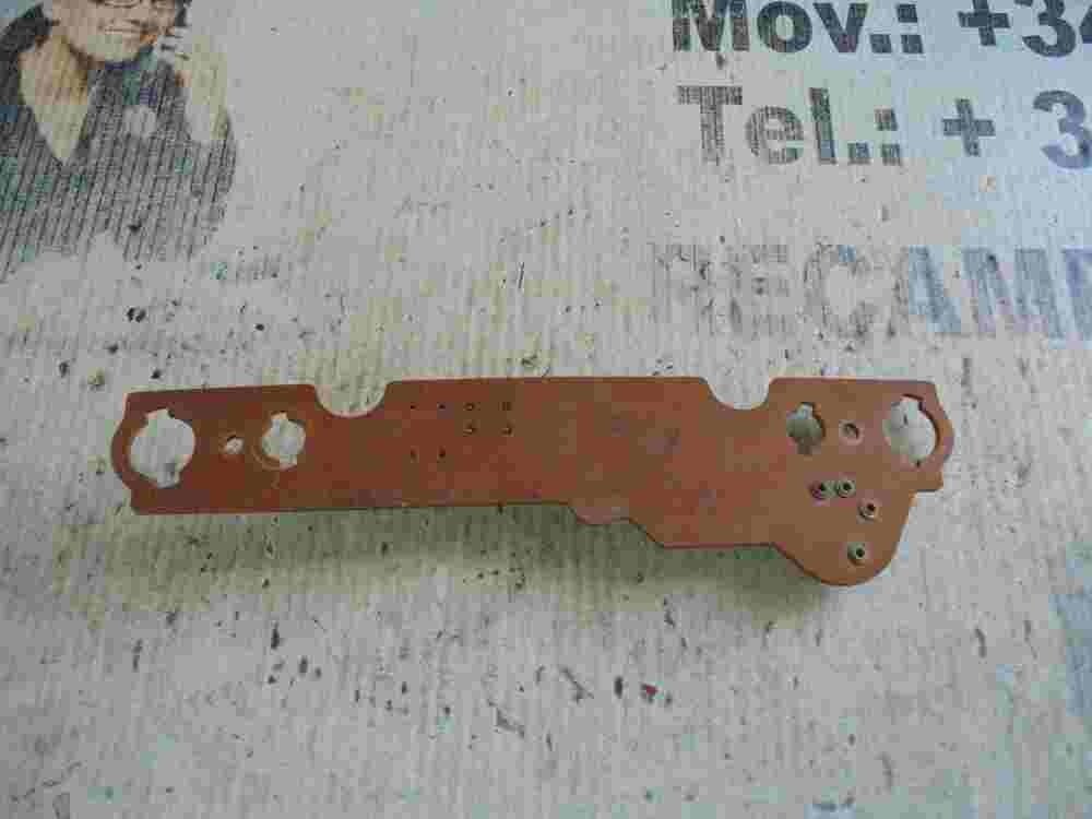 Diagramm des Tachometers Mercedes-Benz 5440125200 MOTOMETER 5 4401 252 00