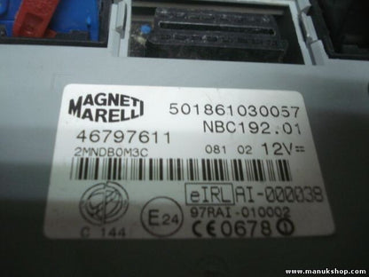 Zentralsteuergerät Fiat Stilo 192 46797611 0046797611 501861030057 AI-000038