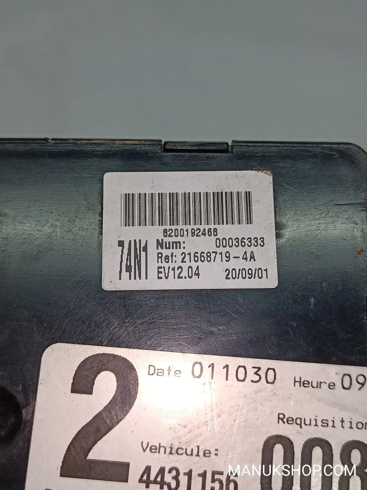 BSI Sicherungskasten  Renault Laguna II Sagem 74N1 8200192466 82 001 924 66