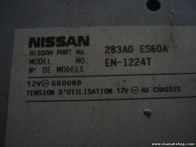 Radio Modul Steuergerät Nissan X-Trail 283A0ES60A 286612933 CL065260057648