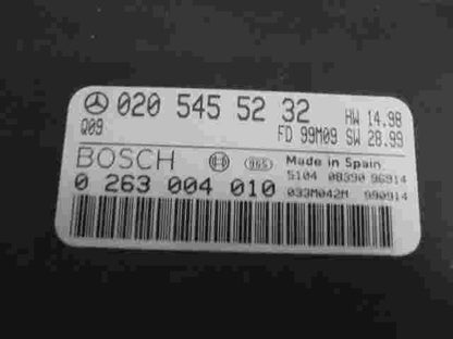 Steuergerät Mercedes-Benz W220 0205455232 Q09 FD99M09 BOSCH 0263004010