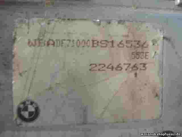 Motorsteuergerät BMW E39 2246763 2 246 763 BOSCH 0281001373 0 281 001 373