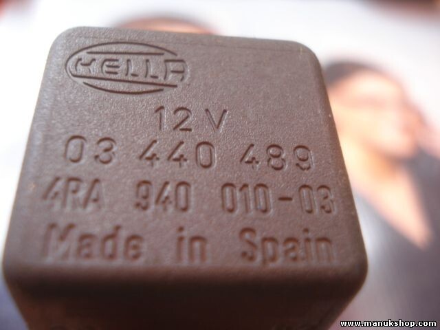 Relais Opel Kadett Corsa A Astra F HELLA 03440489 4RA940010-03 4RA94001003