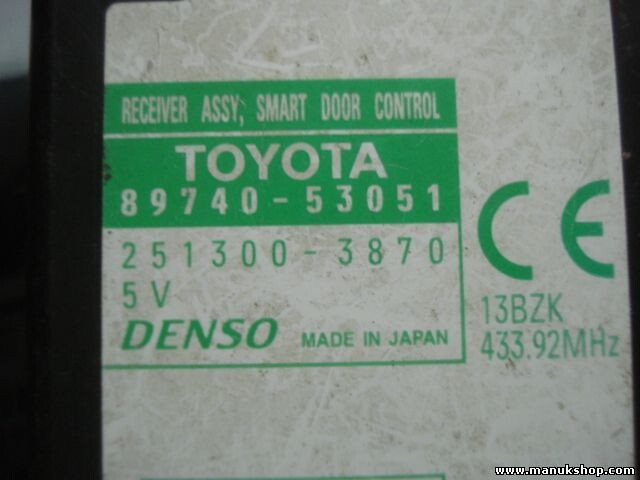 Empfänger Türsteuerung Lexus 220D IS Toyota 8974053051 DENSO 2513003870