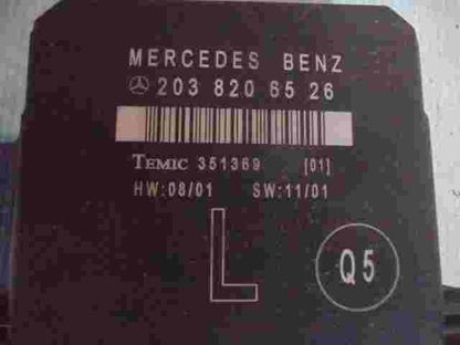 Türsteuergerät  Mercedes C-Class W203 2038206526 Q5 TEMIC 351369 (01) HW 08/01