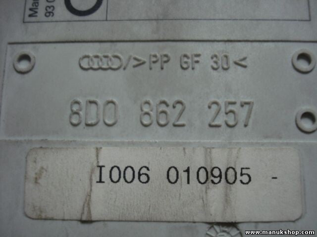 Zentralverriegelungspumpe Audi A3 A4 A6 A8 8D 8D0 862 257 8D0862257