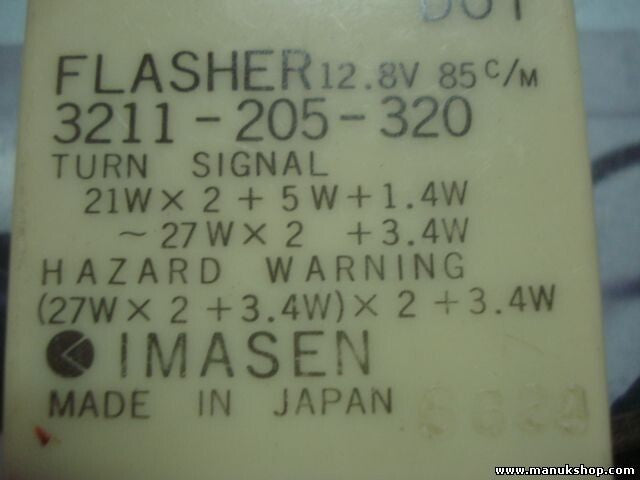 Blinker relais Mazda 323F BA (1994–1998) FLASHER 3211-205-320 3211205320