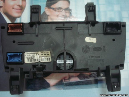 Klimabedienteil Fiat Stilo 192 503600000100 735319257 HW 05.00 SW06.00