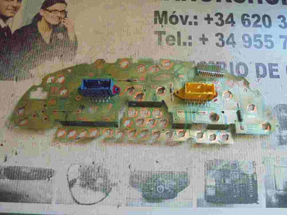 Diagramm des Tachometers Peugeot 406 SAGEM 216166450B 21616645-0 B