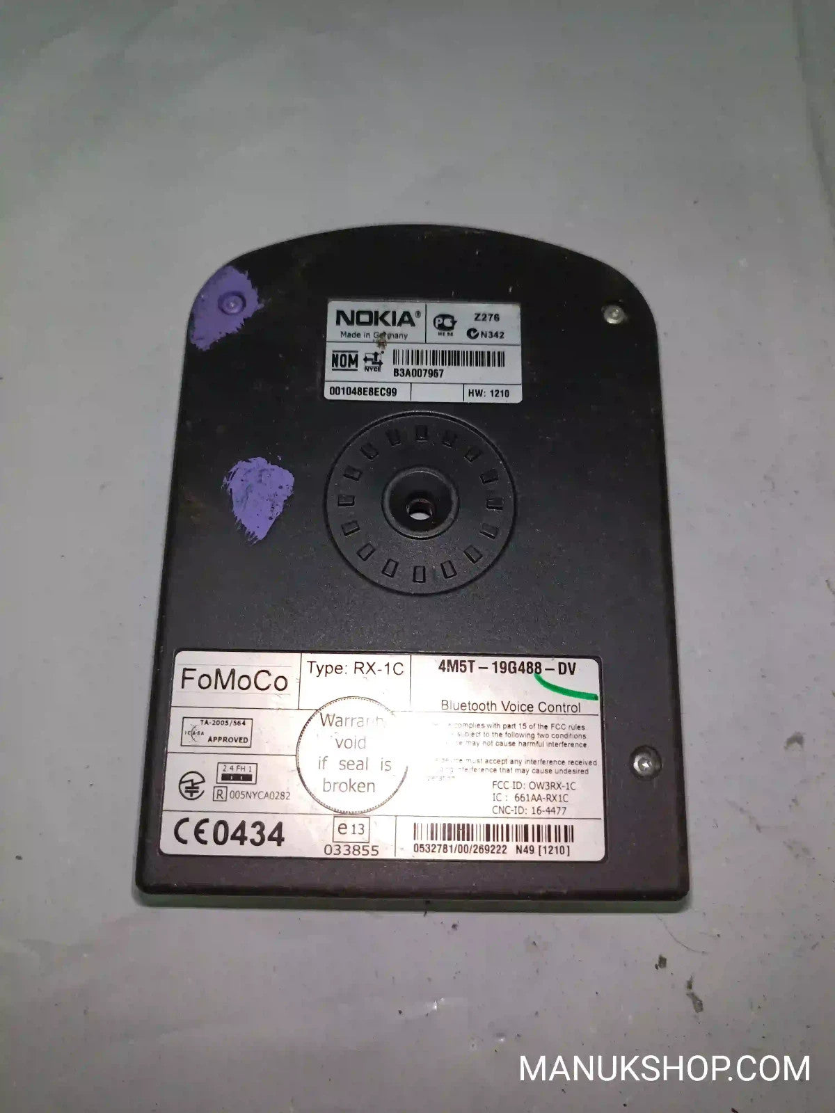 Bluetooth Teléfono Ford Mondeo Focus 4M5T19G488DV 4M5T-19G488-DV Bluetooth