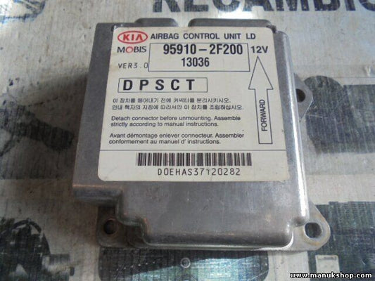Airbagsensor Airbagsteuergerät Kia Cerato DPSCT 13036 VER 3.0 959102F200 95910