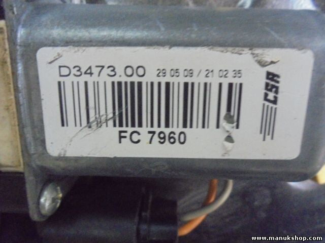 Fensterheber elektrisch hinten Links Land Rover Freelander TD4 FC7960 D347300