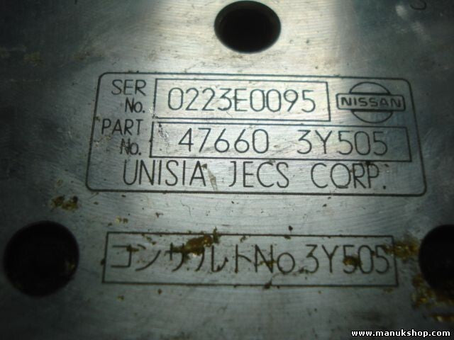 Hydraulikblock Nissan Maxima 476603Y505 47660 3Y505 BOSCH 0223E0095