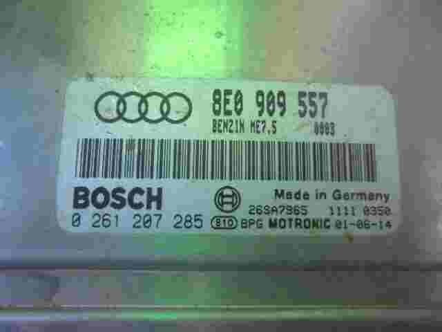 Motorsteuergerät Audi A4 B6 8E0909557 8EO909557 26SA7965 BOSCH 0261207285