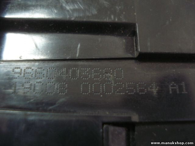 Heckklappenschloss Citroen C4 Picasso Berlingo 2008 9660403680 19C08 0002564 A1