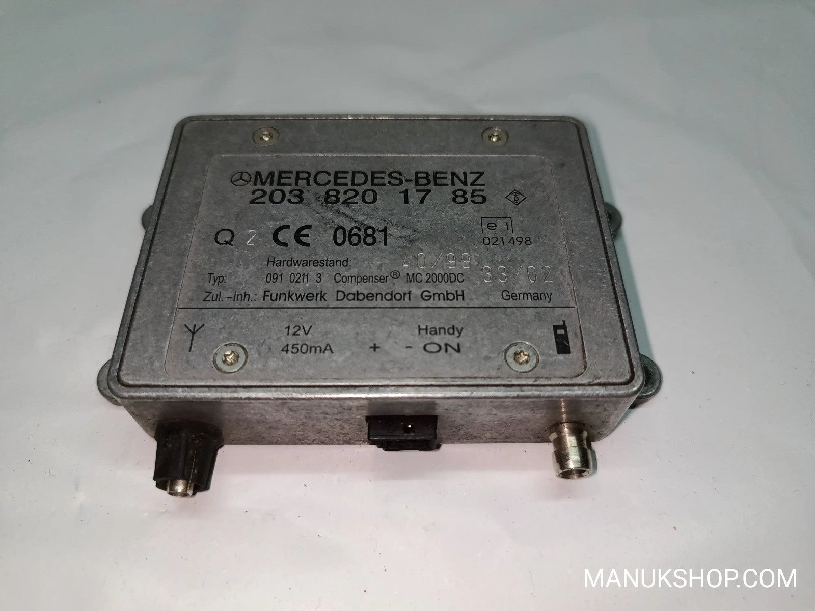 Antennenverstärker Mercedes-Benz W203 W220 W212 2038201785 203 820 17 85