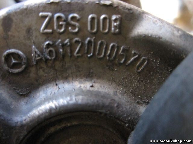 Spannrolle Zahnriemen Mercedes-Benz M-Klasse W163 ML A6112000570 ZGS 003