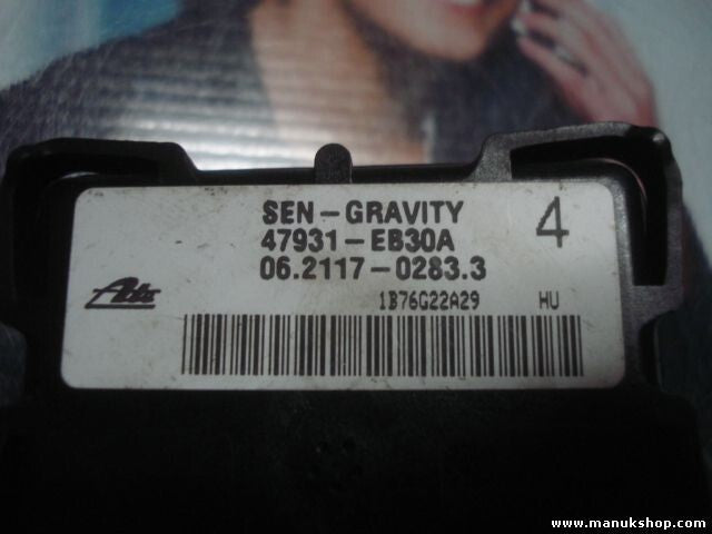 Drehratensensor ESP Nissan Pathfinder R51 47931EB30A 06211702833 1B76G22A29