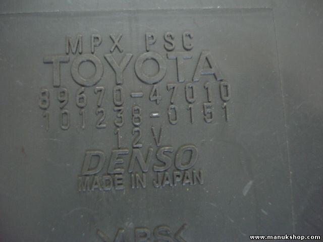 Computer-Stromquelle Toyota Prius MPX PSC 8967047010 89670-47010 1012380151
