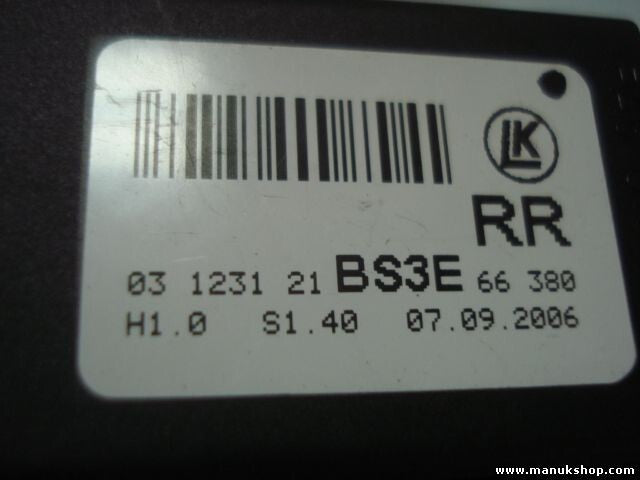 Fensterheber schalter Mazda 3 LK 03123121 03 1231 21 BS3E 66380 BS3E66380