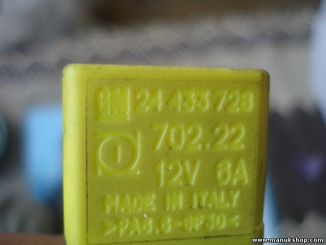 Relais Opel Combo, Corsa C 1,7 DI 2001-2011 24433728 702.22