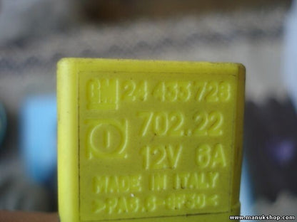 Relais Opel Combo, Corsa C 1,7 DI 2001-2011 24433728 702.22