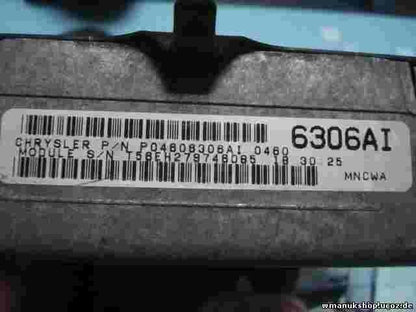 Motorsteuergerät  Chrysler Stratus 04606306AI P04606306AI