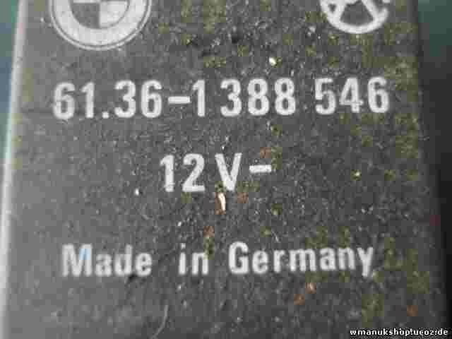 Blinker relais BMW E32 E34 E36 61361388546 61.36-1388546