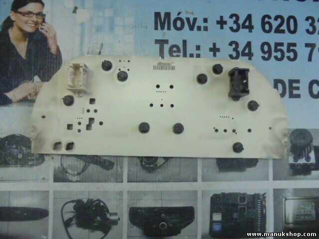 Diagramm des Tachometers Mercedes-Benz Vito W638 550411390007-03 A0004466221