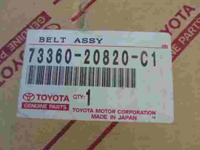 Sicherheitsgurt Gurt hinten rechts Toyota Celica  7336020820C1  73360-20820-C1