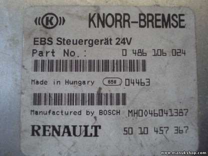 Steuergerät knorr-bremse Renault Magnum 50 10 457 367 5010457367