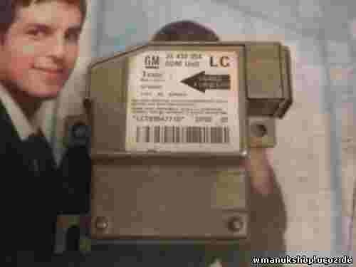 Airbagsensor Airbagsteuergerät Opel Corsa 7161 A5  24439954 24439954LC 327963935