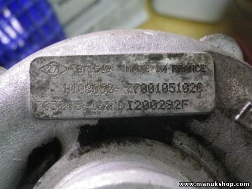 Turbolader Scenic 1.9 dCi RX4 Laguna Space Star Carisma 7700105102C