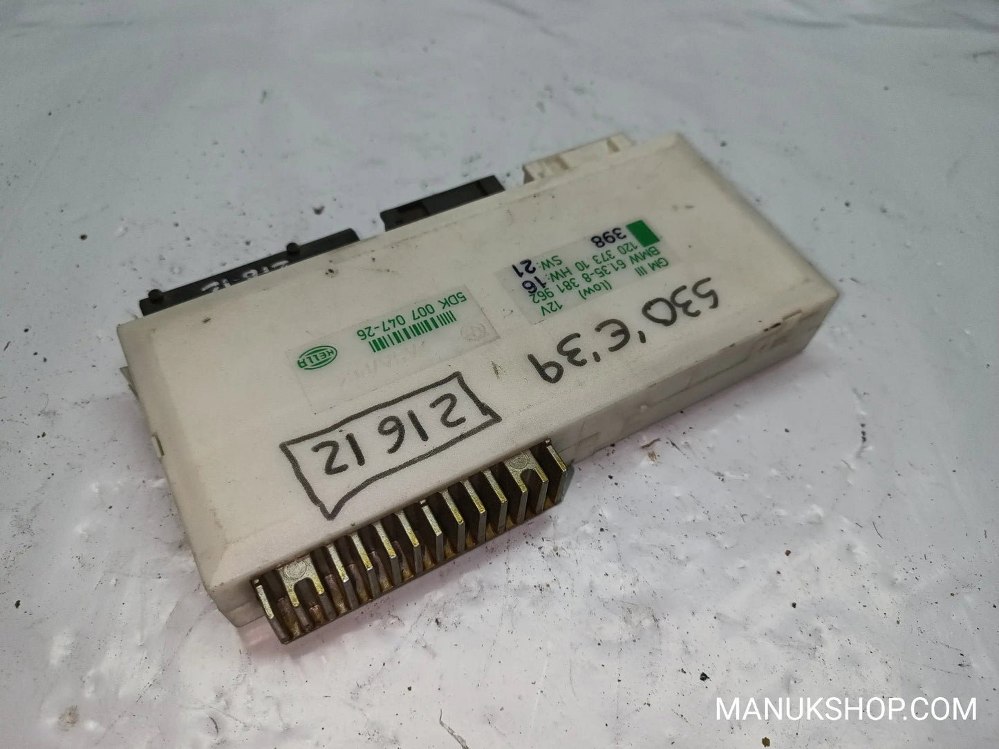 Komfortsteuergerät KSG BMW E39 61358381962 61.35-8 381.962 12037310  5DK00704726