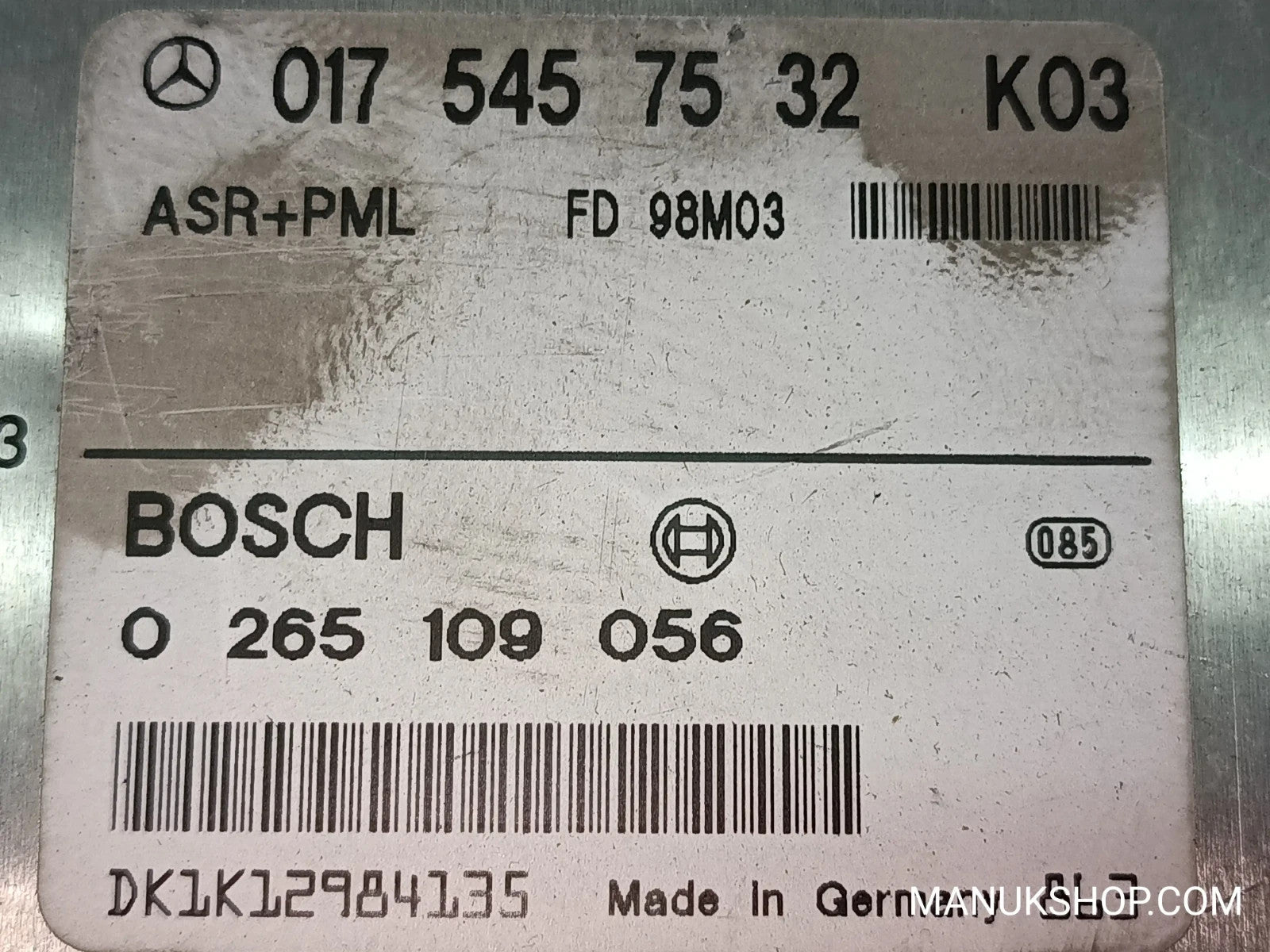 Steuergerät Mercedes-Benz 0175457532 (K03) FD98M03 FD 98M03 0265109056
