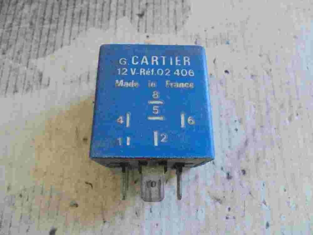 Relais  Peugeot 205 G CARTIER 12V 02406 02 406