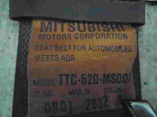 Sicherheitsgurt Gurt Mitsubishi L200 TTC520MS007 TTC-520-MS007 G0546 ADN1010