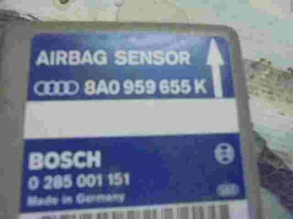 Airbagsensor Airbagsteuergerät Audi A8 A4 8A0959655K  BOSCH 0285001151