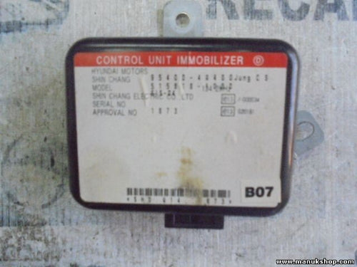 Steuergerät Wegfahrsperre Alarmmodul Hyundai H1 954004A400 95400-4A400 515818100