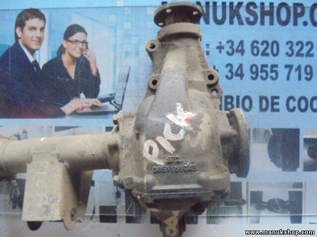 Differential hinten Hinterachsgetriebe Nissan King Cab 3851161G45 piñón 37/8