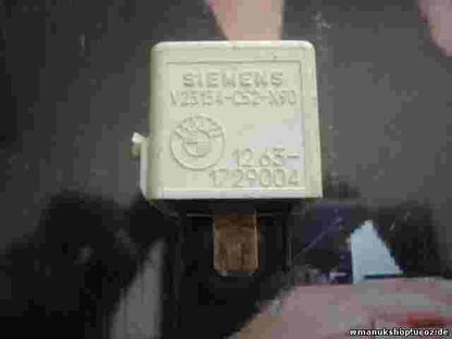 Relais BMW E30 E28 E31 E34 E38 E39 E53 Z3 12631729004 12.63-1729004 V23134C52X90