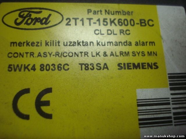 Komfortsteuergerät KSG Ford Transit 2T1T15K600BC 2T1T-15K600-BC SIEMENS