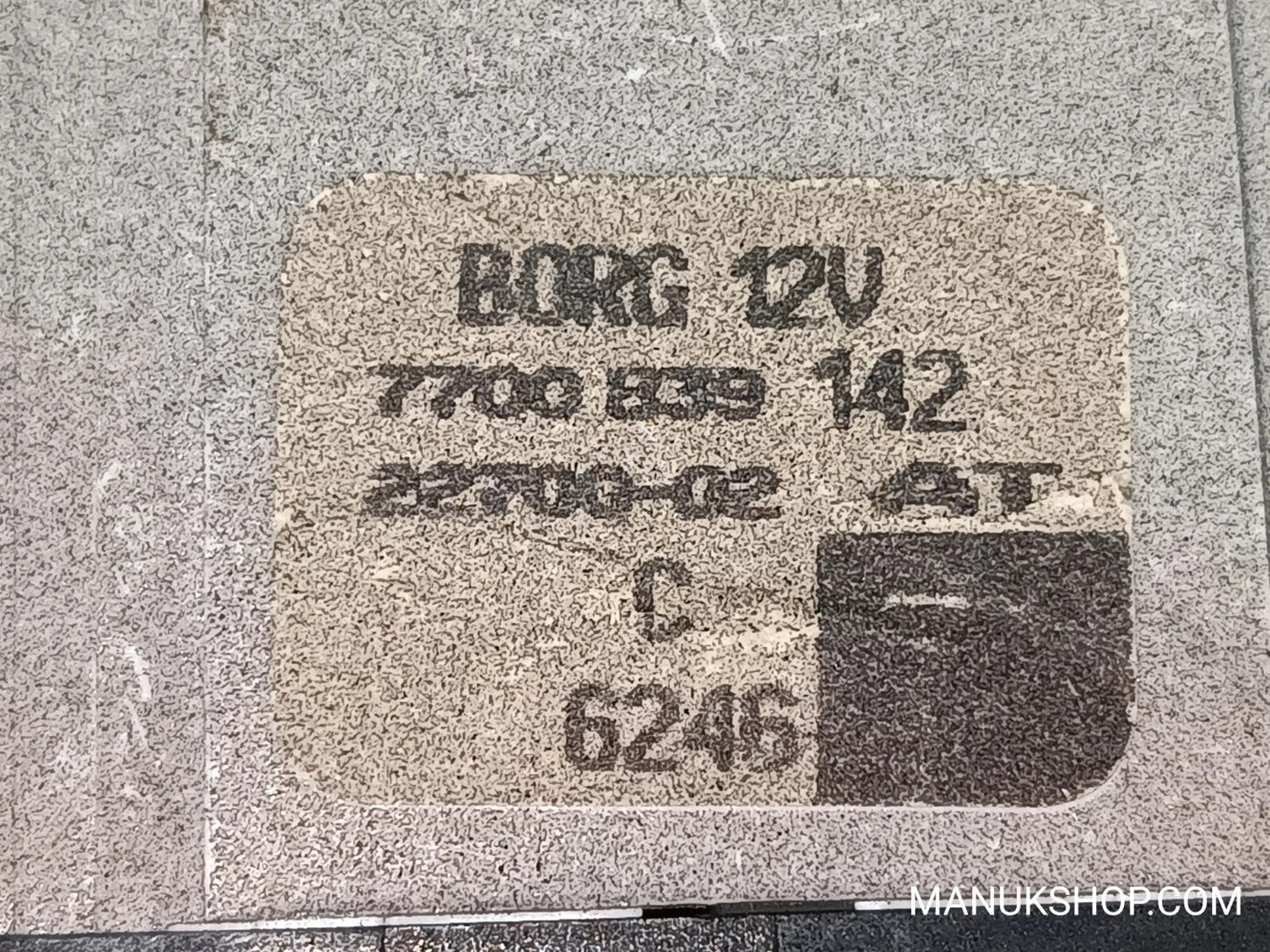 Uhr Digitaluhr Renault Megane 7700 839 142 7700839142 Borg 22700-02 2270002