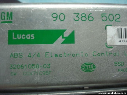 Steuergerät Opel Tigra Corsa B GM 90386502 90 386 502 LUCAS HELLA 5SD00686800