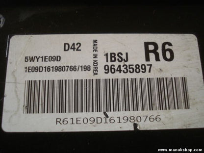 Motorsteuergerät Daewoo Tacuma D42 1BSJ R6 96435897 5WY1E09D
