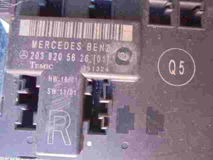 Türsteuergerät Mercedes C-Klasse W203 2038205626 Q5 (01) (R) TEMIC 351324
