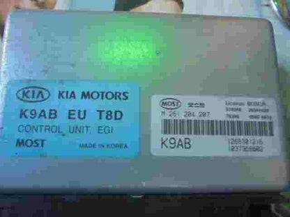 Motorsteuergerät Kia Clarus K9ABEUT8D  1268301216 1037358602 MOST M261204207