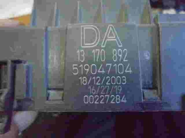 Sicherungskasten Opel Vectra C Signum (DA)13170892 13 170 892 13170892DA
