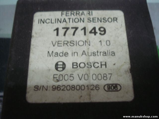 Neigungssensor Ferrari 360 BOSCH 177149 F005V00087 F005 V0 0087 9620800126